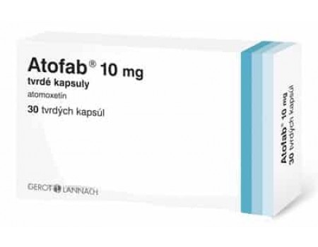 Atofab 25 mg. 30 capsules