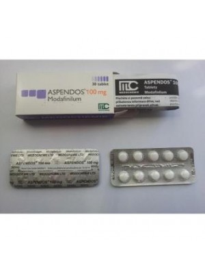 Generic Modafinil 100 mg. 30 tablets