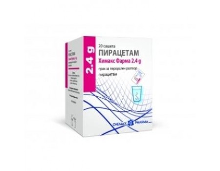 Adicetam 2400 mg. 20 sachets