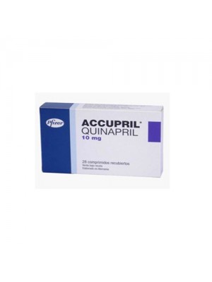 Quinapril 10 mg. / 12.5 mg. 30 tablets
