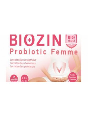 Biozin Probiotic Femme 15 capsules