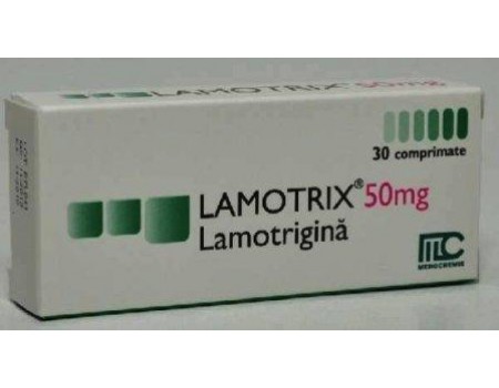 Lamotrix 50 mg. 30 tablets