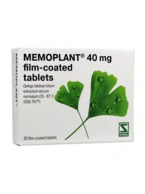 Memoplant 40 mg. 20 tablets