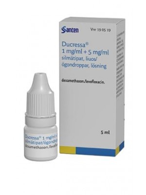 Ducressa eye drops 5ml.