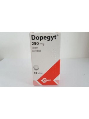 Dopegyt 250 mg. 30 tablets