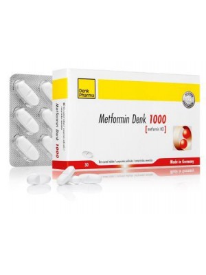 METFORMIN . 1000 mg. 30 tablets