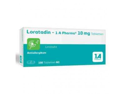 Loratadin 10 mg. 30 tablets