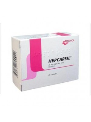 Hepcarsil Forte 90 mg. 40 capsules