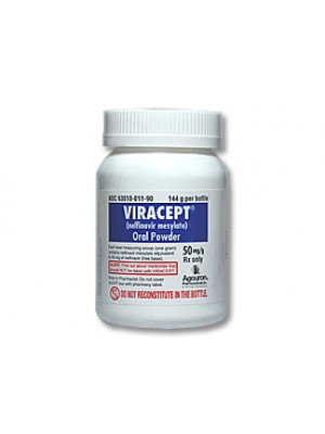 Viracept oral powder 50 mg. / g. 144 g.
