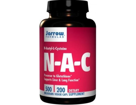 NAC 500 mg. 100 capsules