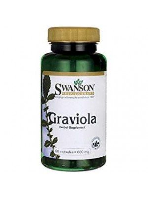 Graviola 600 mg. 60 capsules