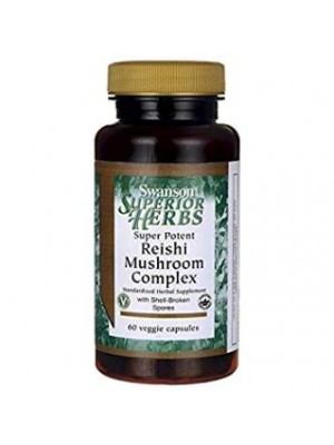 Reishi Mushroom 600 mg. 60 capsules