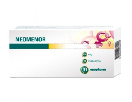 Neomenor 400 mg. 40 tablets