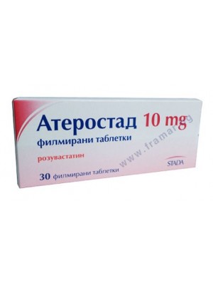 Aterostad 10 mg. 30 tablets