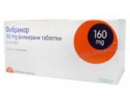 Fibranor 160 mg. 30 tablets