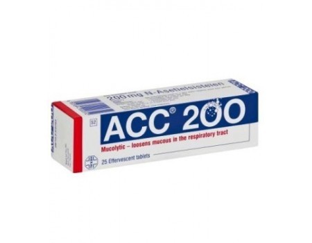 ACC 200. 20 tablets