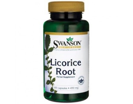Licorice Root 450 mg. 100 capsules