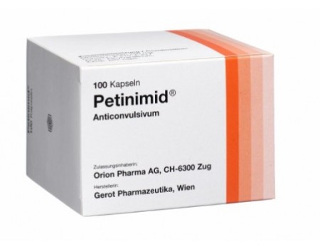 Petinimid 250 mg. 100 capsules