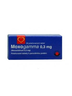 Moxogamma 0.3 mg. 30 tablets