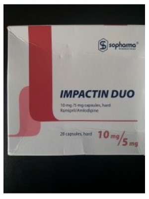 Impactin Duo 10 mg. / 5 mg. 28 capsules