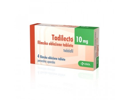 Tadilecto 10 mg. 4 tablets