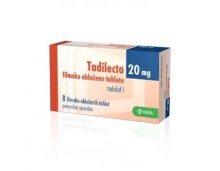 Tadilecto 20 mg. 4 tablets