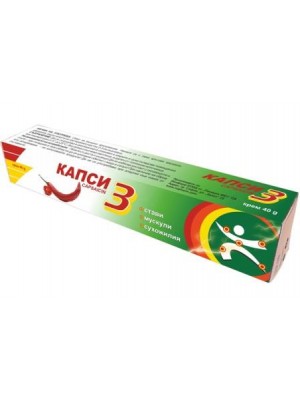 Kapsi 3 cream 40g.