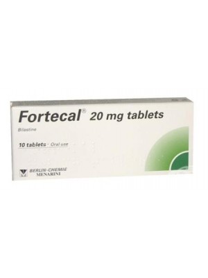 Fortecal 20 mg. 10 tablets