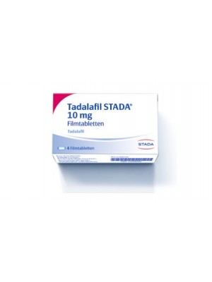 Tadalafil 10 mg. 4 tablets