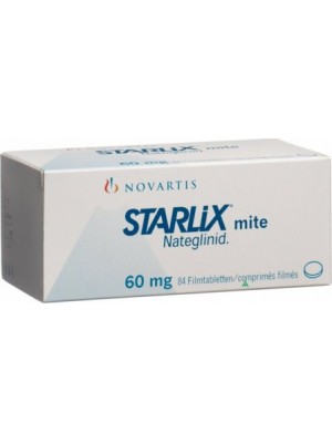 Starlix 60mg. 84 tablets