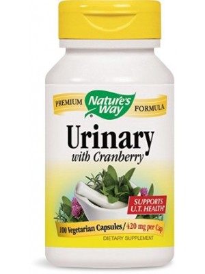 Urinary with Cranberry 420 mg. 100 capsules