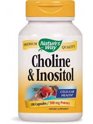 Choline Inositol 500 mg. 100 capsules