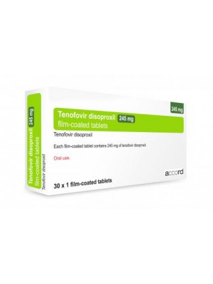 Tenofovir 245 mg. 30 tablets