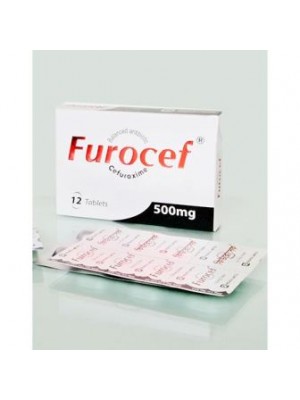 Furocef 500 mg. 10 tablets