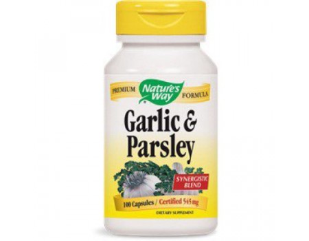 Garlic Parsley 545 mg. 100 capsules