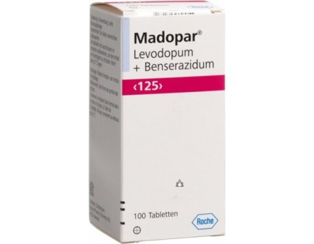 Madopar 125 mg. 100 tablets