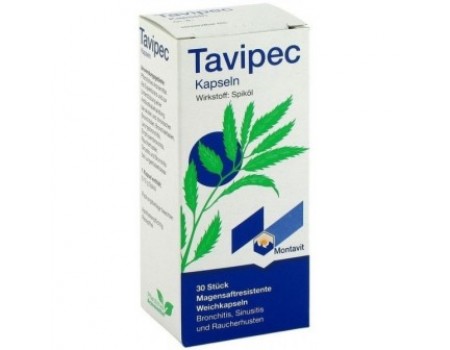 Tavipec 150 mg. 30 capsules
