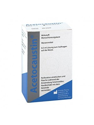 Acetocaustin 0.5 ml.