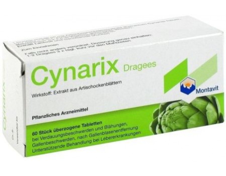 Cynarix 55 mg. 60 tablets