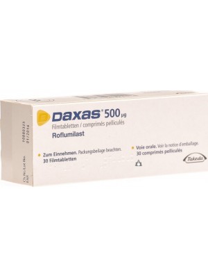 Daxas 500 mcg. 30 tablets