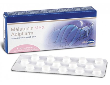 MELATONIN MAX 3 mg. 30 tablets