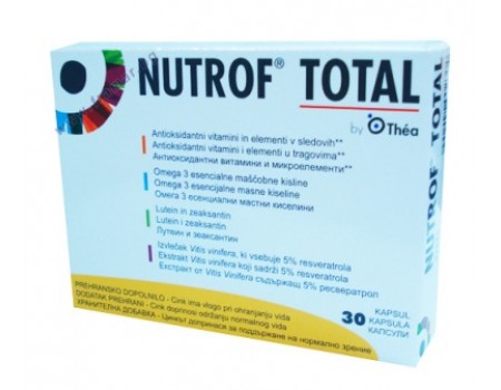 NUTROF TOTAL 30 capsules