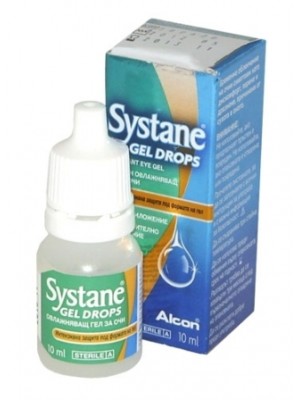 Systane gel drops 10ml.