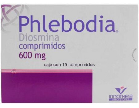 PHLEBODIA 600mg. 15 tablets