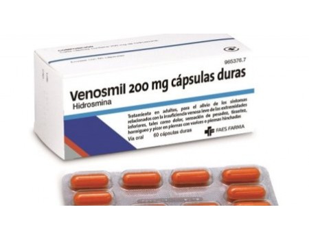 Venosmil 200 mg. 60 capsules