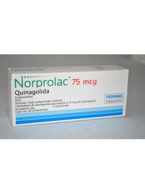 Norprolac 75mcg. 6 tablets