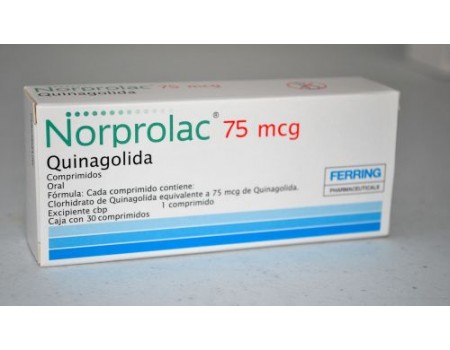 Norprolac 75mcg. 6 tablets