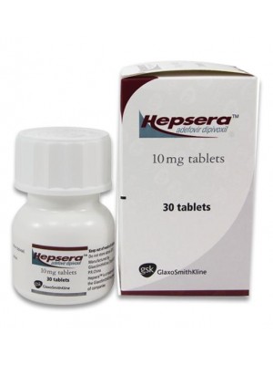 Hepsera 10 mg. 30 tablets