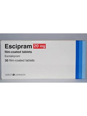 Escipram 20 mg. 30 tablets