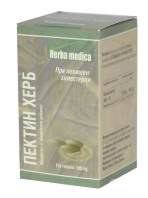 PEKTIN HERB 500 mg. 100 tablets
